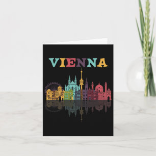 Vienna Austria Family Austrian Vacation Europian T Card