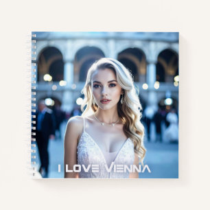VIENNA - AUSTRIA - I LOVE VIENNA NOTEBOOK