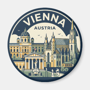 Vienna Austria Magnet