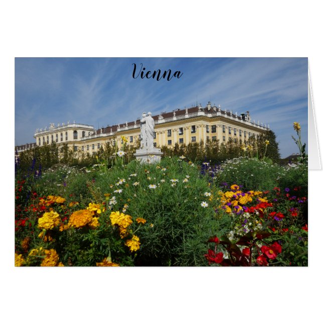 Vienna Austria Schonbrunn Palace Travel (Front Horizontal)