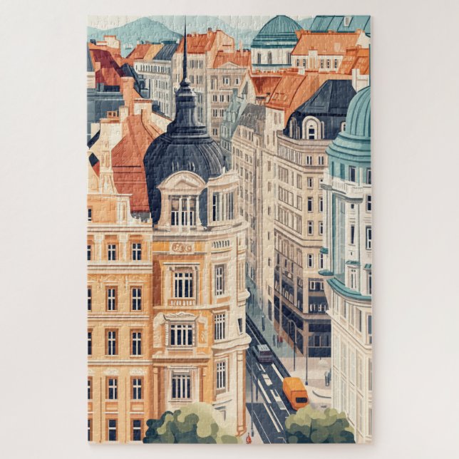 Vienna Austria Travel Jigsaw Puzzle (Vertical)