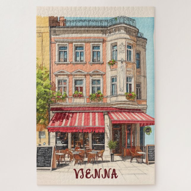 Vienna Austria Travel Jigsaw Puzzle (Vertical)