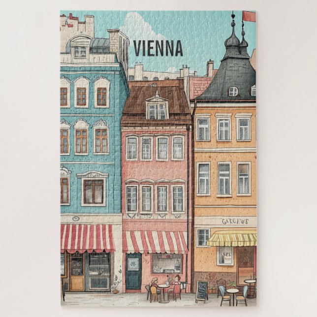 Vienna Austria Travel Jigsaw Puzzle (Vertical)
