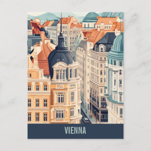Vienna Austria Travel Postcard
