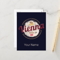 Vienna Austria Vintage Capital Viennese Melange