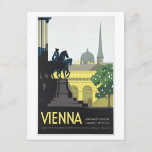 Vienna Austria - Vintage Travel Postcard