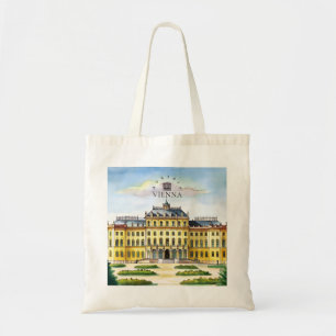 Vienna Austria Watercolor City Travel Memory Tote Bag