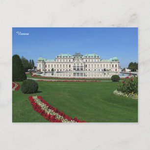 Vienna Belvedere, Austria Postcard