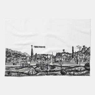 Vienna capital of Austria Tea Towel