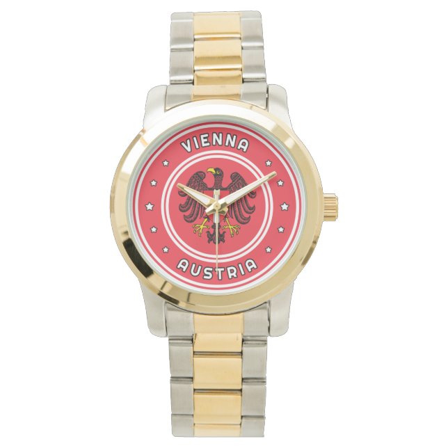 Vienna Coat of Arms, Austria Watch (Front)