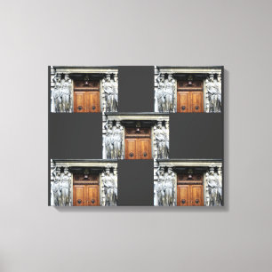 Vienna Doorway Canvas Print