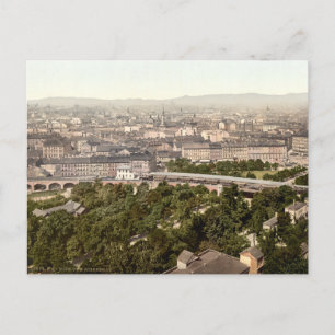 Vienna from Riesenrad, Austria Postcard