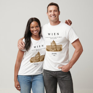 Vienna Kunsthistorisches Museum Name & Year T-Shirt