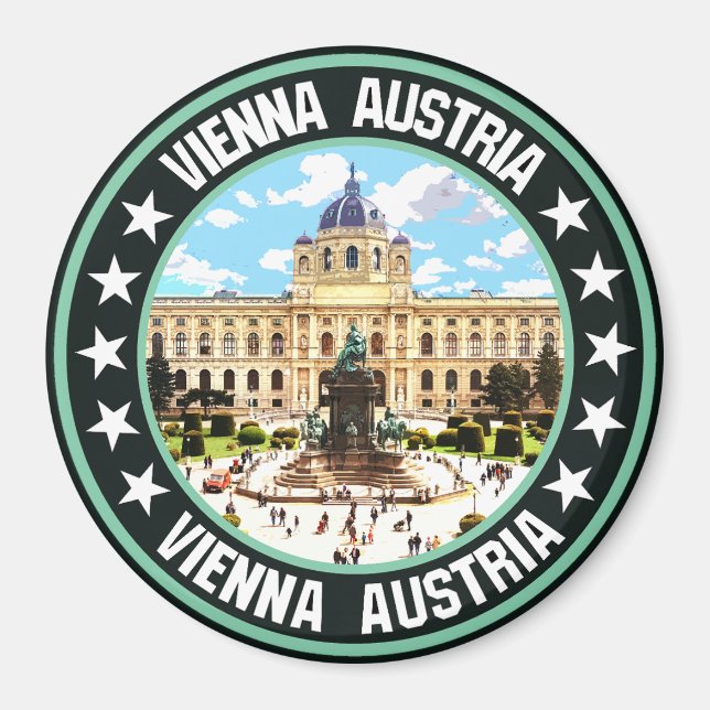 Vienna                                             magnet (Front)