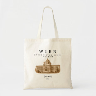 Vienna Natural History Museum   Name & Year Tote Bag