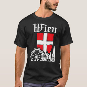 Vienna Skyline Austria Ferris Wheel Prater Stephan T-Shirt