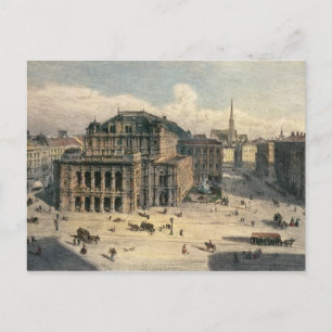 Vienna State Opera House, c.1869 Postcard