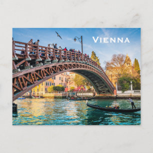 Vienna Vintage Tourism Travel Add Postcard