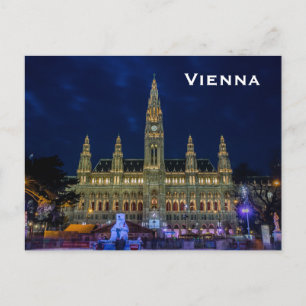 Vienna Vintage Tourism Travel Add Postcard