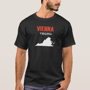 Vienna Virginia USA State America Travel Virginian T-Shirt