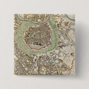 Vienna Wien 15 Cm Square Badge