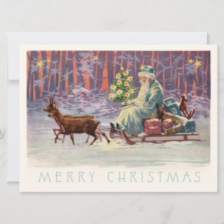 Vienna Woods Santa Holiday Card