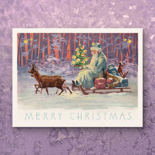 Vienna Woods Santa Postcard