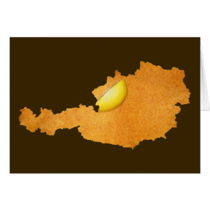 Viennese Schnitzel - Map Of Austria