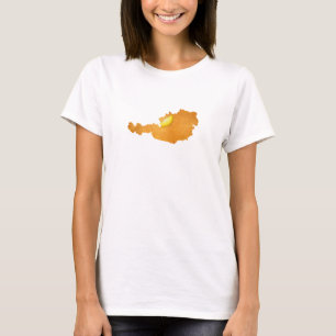 Viennese Schnitzel - Map Of Austria T-Shirt