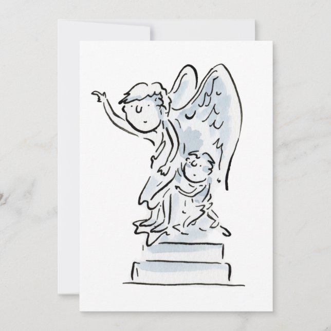 Viennese Statue Invitation (Front)
