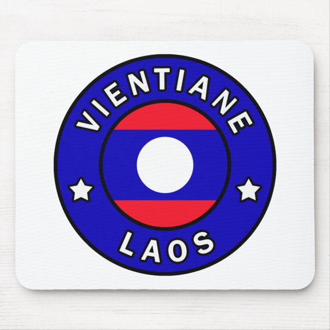 Vientiane Laos Mouse Pad (Front)