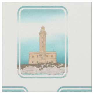 Vieste Lighthouse Italy Fabric