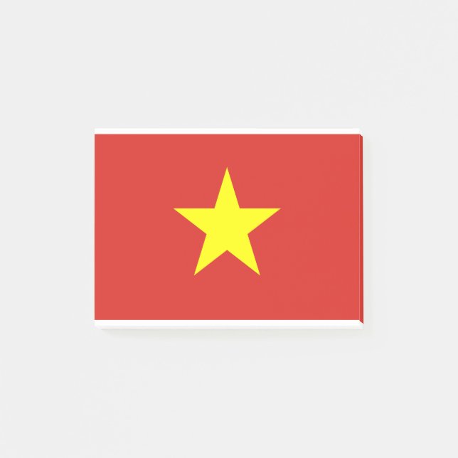Viet Nam Flag Post-it Notes (Front)