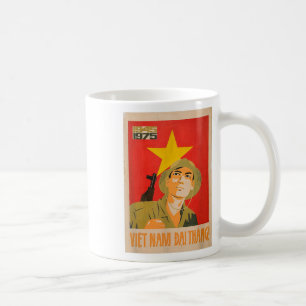 Vietcong Propaganda Poster - Vietnam War Communist Coffee Mug