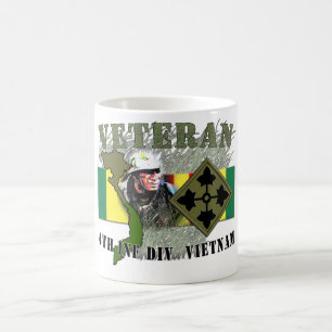 Vietnam-4th Inf Div (No CIB) Coffee Mug