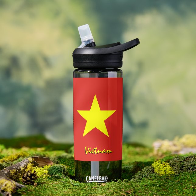 Vietnam bottle, patriotic Vietnamese Flag Water Bottle (Outdoor)