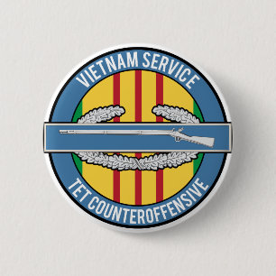 Vietnam CIB 6 Cm Round Badge