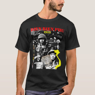 Vietnam Dien Bien Phu American French History Educ T-Shirt
