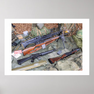 Vietnam Era Weapons & Gear Poster