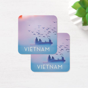 Vietnam evening sun Vacation poster