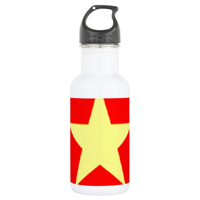 vietnam flag 532 ml water bottle (Front)