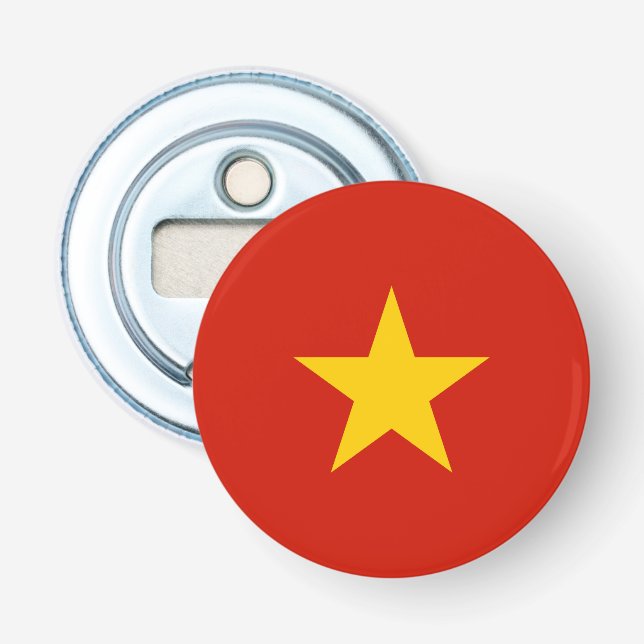 Vietnam flag bottle opener (Front)
