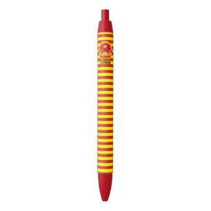 Vietnam Flag Cute Patriotic Black Ink Pen