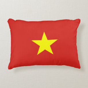 Vietnam Flag Decorative Cushion