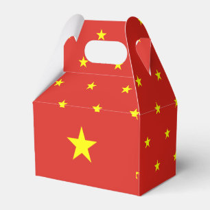 Vietnam flag favour box