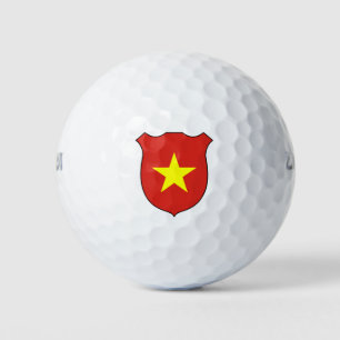 Vietnam Flag Grand Patriotic Golf Balls