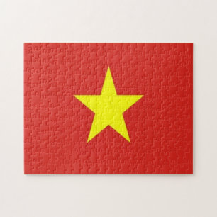 Vietnam - Flag - Jigsaw Puzzle