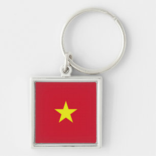 Vietnam flag key ring