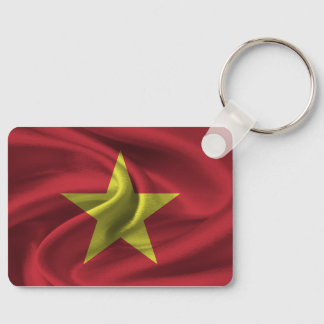 Vietnam Flag Keychain