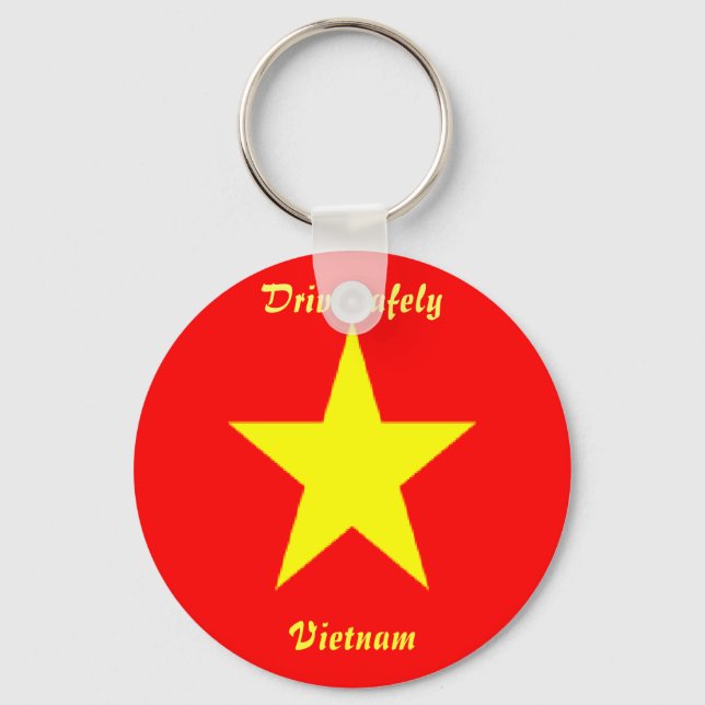 Vietnam flag keychains (Front)
